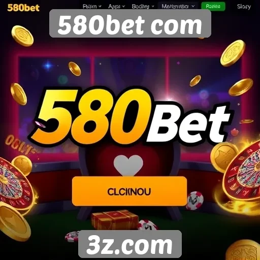 Novas funcionalidades do site 580bet com